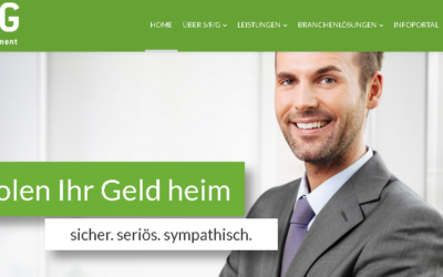 S/F/G präsentiert Ihre neue Website